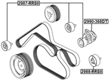 2990-368DT - BELT TENSIONER