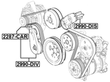 2990-DIS - BELT TENSIONER