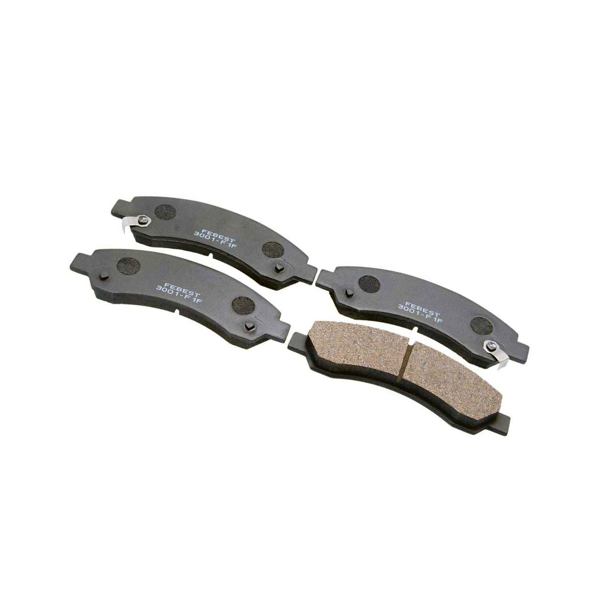 3001-F1F - PAD KIT, DISC BRAKE, FRONT Braking System, Brake Pads