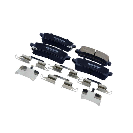 3001-JOL4WDR - PAD KIT, DISC BRAKE, REAR - KIT (WITH ANTI SQUEAL SHIM, WITH BRACKETS) Braking System, Brake Pads