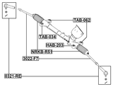 3022-F7 - STEERING TIE ROD D16