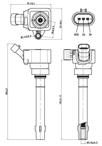 30640-002 - IGNITION COIL