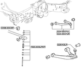 3220-K2LF - BALL JOINT FRONT LOWER ARM