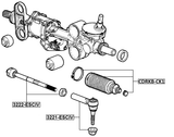 3221-ESCIV - STEERING TIE ROD END