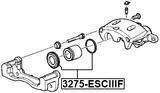 3275-ESCIIIF - FRONT BRAKE CALIPER REPAIR KIT (SET FOR TWO SIDES)
