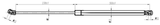 34117-002 - BONNET GAS STRUT L556/240N