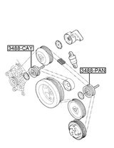 3488-PAN - PULLEY IDLER KIT