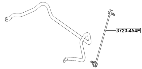 3723-454F - FRONT STABILIZER LINK / SWAY BAR LINK