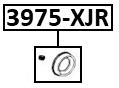 3975-XJR - REAR BRAKE CALIPER REPAIR KIT (SET FOR ONE SIDE)