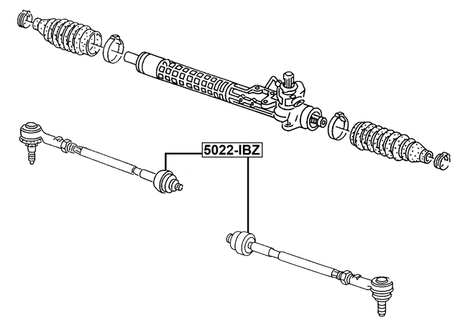 5022-IBZ - STEERING TIE ROD