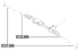 6721-MS - STEERING TIE ROD END