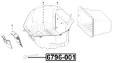 6796-001 - TOW HOOK