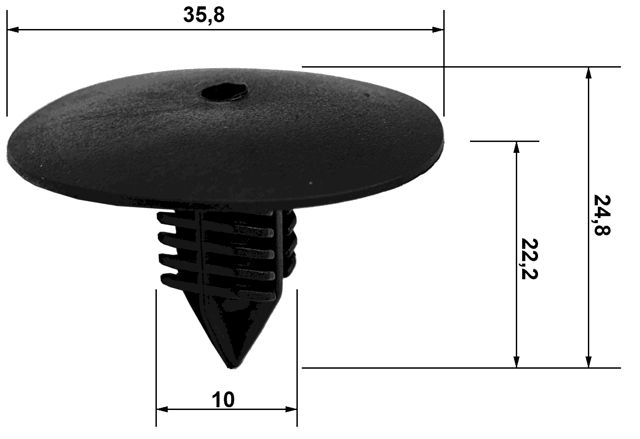 88570-003 - RETAINER CLIP