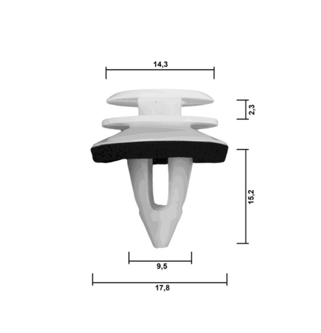 88570-071 - RETAINER CLIP