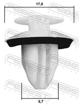 88570-086 - RETAINER CLIP