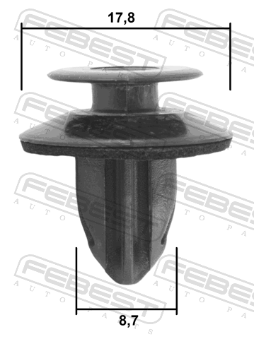 88570-087 - RETAINER CLIP