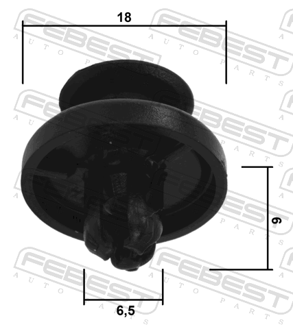 88570-090 - RETAINER CLIP