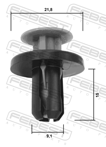 88570-094 - RETAINER CLIP