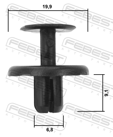 88570-096 - RETAINER CLIP