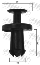 88570-097 - RETAINER CLIP