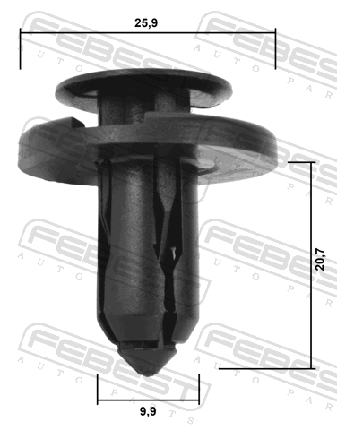 88570-104 - RETAINER CLIP