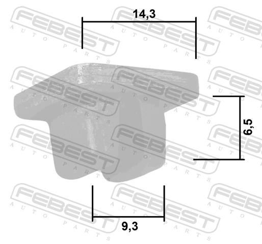 88570-105 - RETAINER CLIP