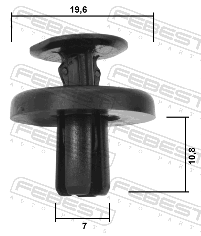 88570-106 - RETAINER CLIP