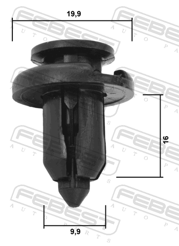 88570-116 - RETAINER CLIP