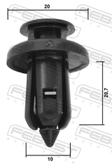 88570-119 - RETAINER CLIP