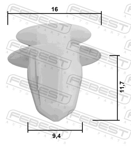 88570-123 - RETAINER CLIP