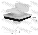 88570-125 - RETAINER CLIP