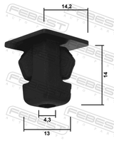 88570-126 - RETAINER CLIP