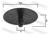88570-127 - RETAINER CLIP