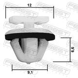 88570-130 - RETAINER CLIP
