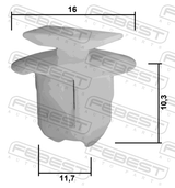 88570-133 - RETAINER CLIP