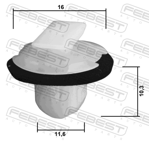 88570-134 - RETAINER CLIP