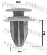 88570-146 - RETAINER CLIP