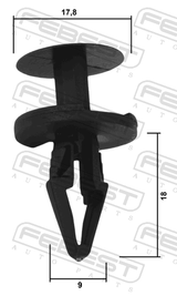 88570-153 - RETAINER CLIP