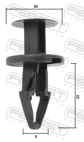 88570-155 - RETAINER CLIP
