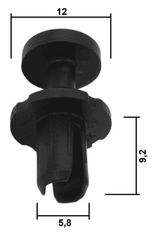 88570-162 - RETAINER CLIP