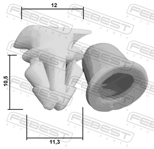 88570-169 - RETAINER CLIP