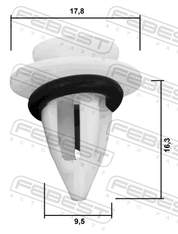88570-178 - RETAINER CLIP