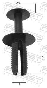 88570-180 - RETAINER CLIP