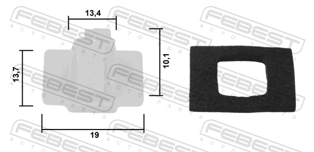88570-189 - RETAINER CLIP