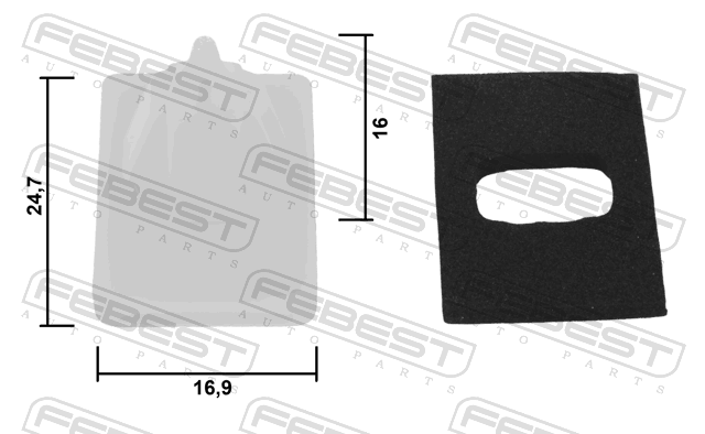 88570-192 - RETAINER CLIP