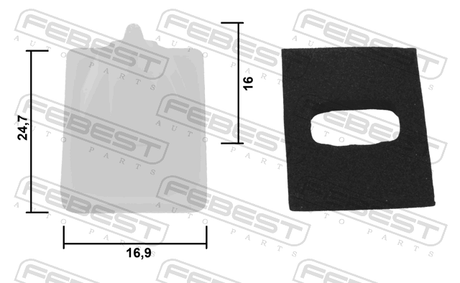 88570-192 - RETAINER CLIP