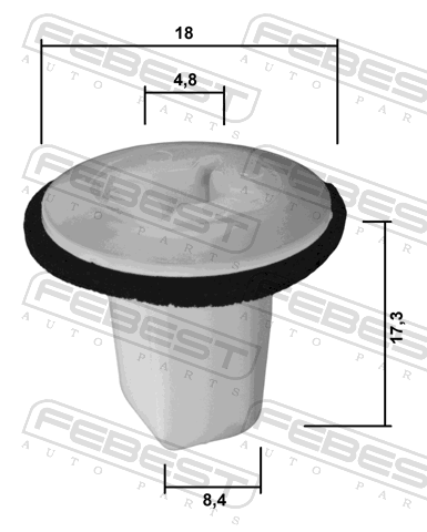 88570-199 - RETAINER CLIP