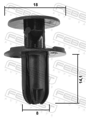 88570-200 - RETAINER CLIP