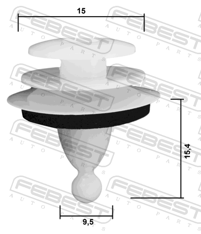 88570-206 - RETAINER CLIP
