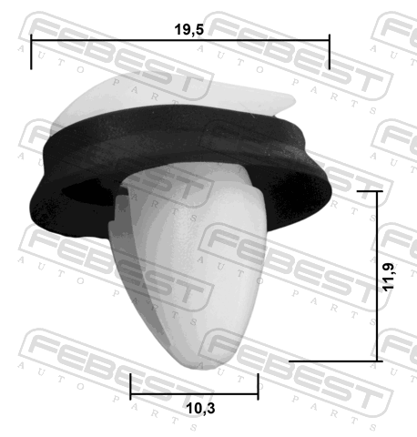 88570-211 - RETAINER CLIP